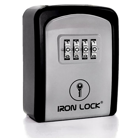 Small Wall Mount Key Lock Box (Grey)
