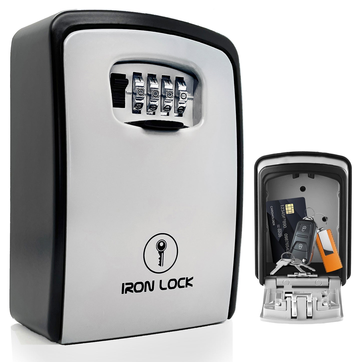 XX-Large Wall Mount Key Lock Box (Grey)