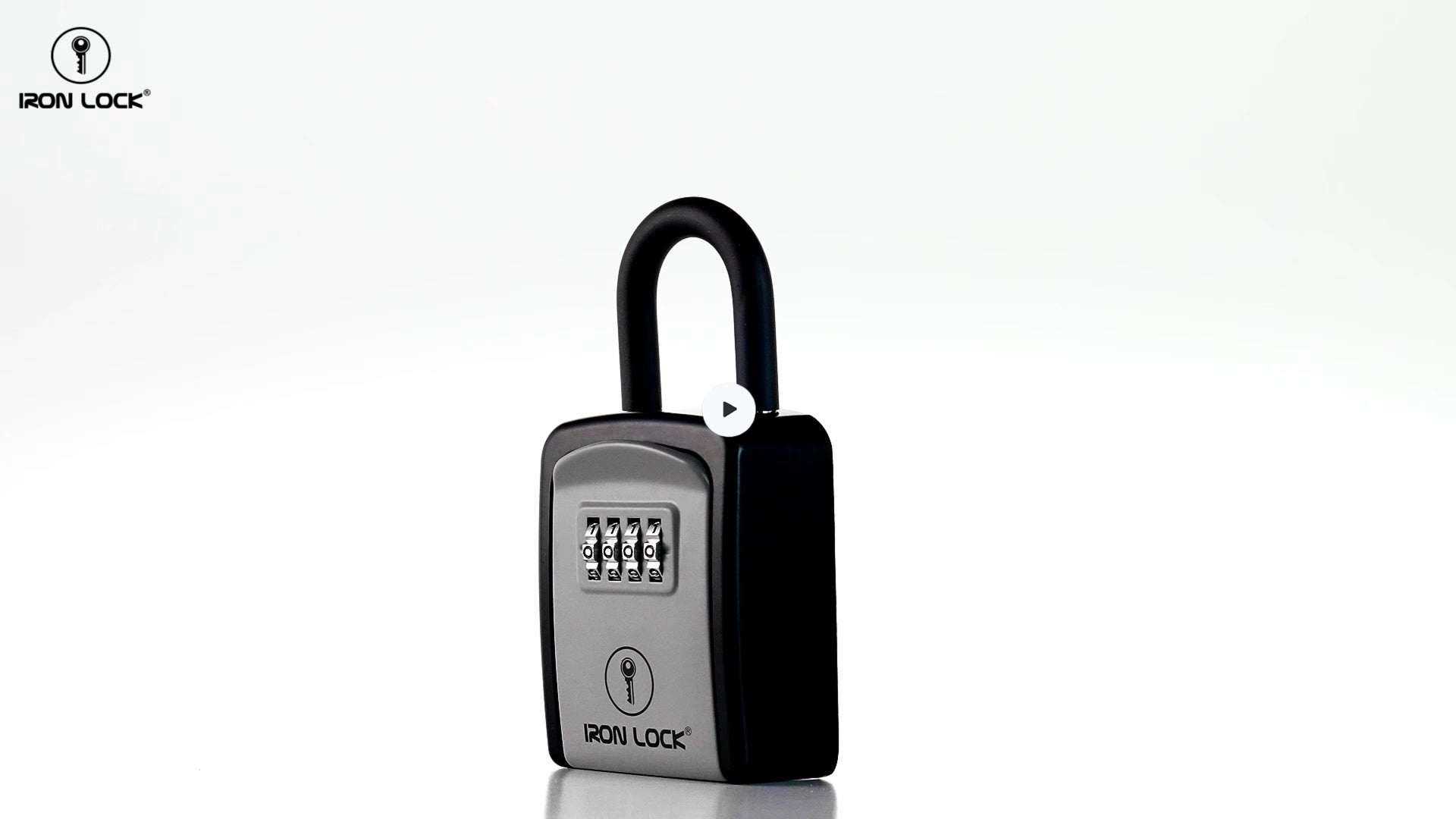 iron lock small lock box