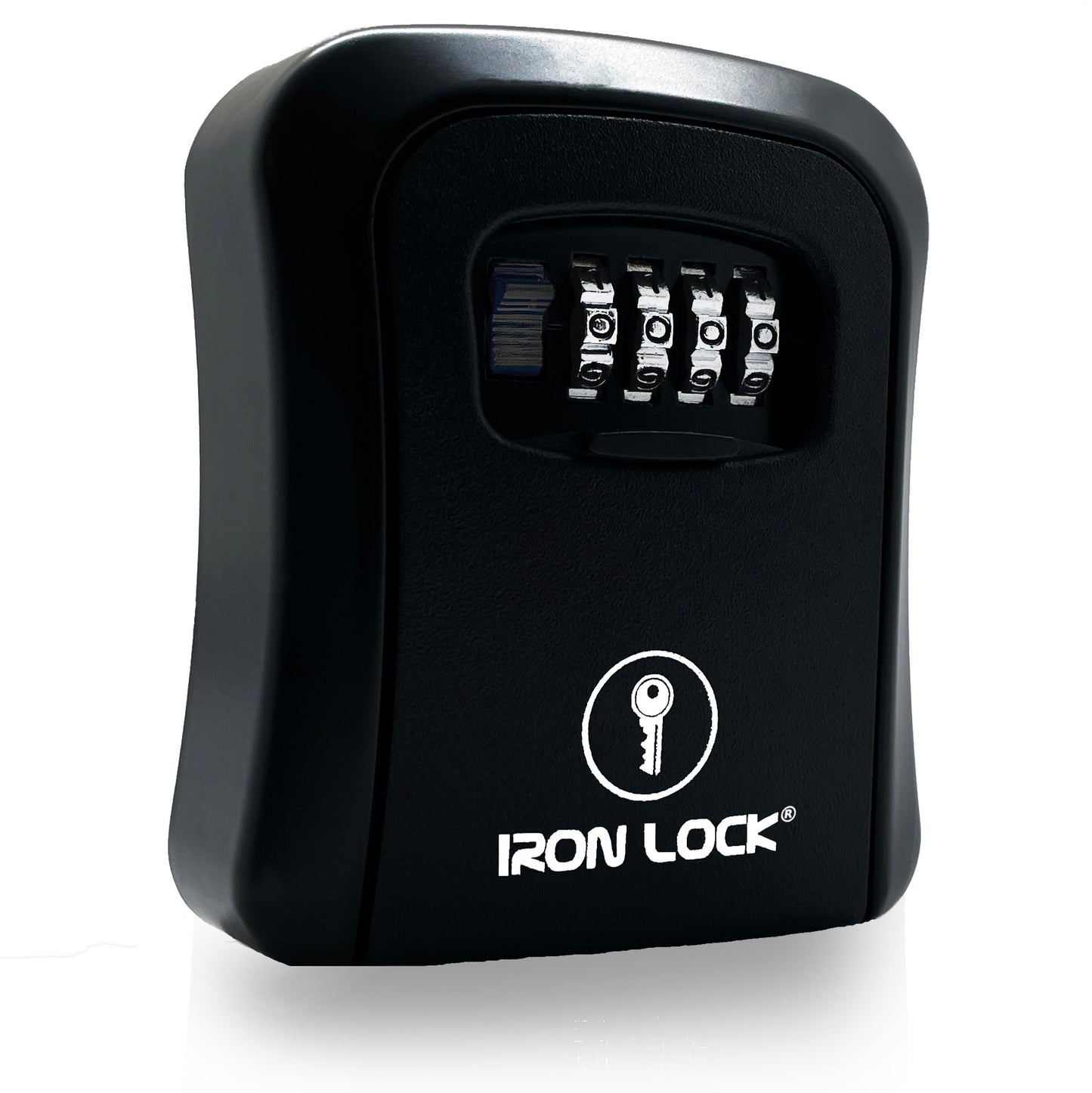 Medium Wall Mount Key Lock Box (Black)