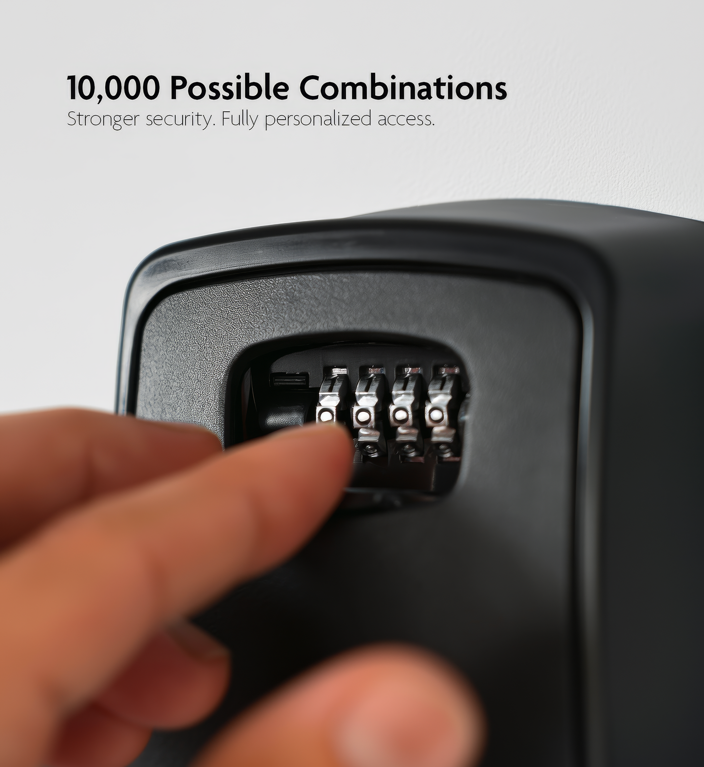 XX-Large Wall Mounted Key Lock Box (Black)