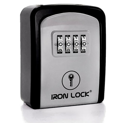 Small Wall Mount Key Lock Box (Grey)