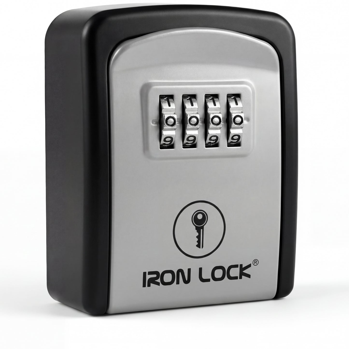 Small Wall Mount Key Lock Box (Grey)