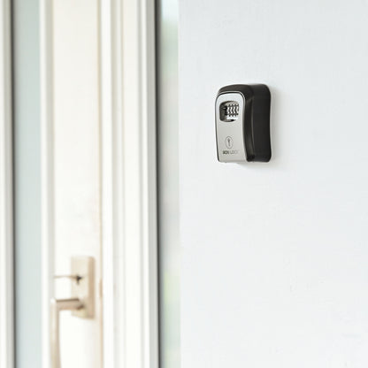 Medium Wall Mount Key Lock Box (Grey)