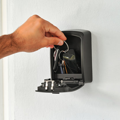 XX-Large Wall Mounted Key Lock Box (Black)
