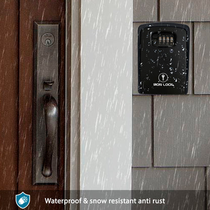 XX-Large Wall Mounted Key Lock Box (Black)