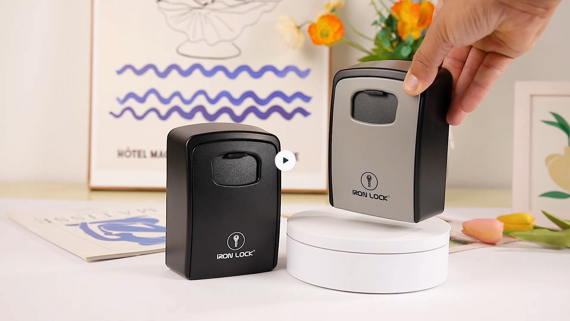 xxl large lock box for wall