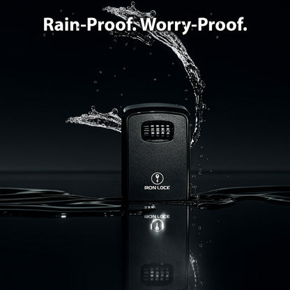 XX-Large Wall Mounted Key Lock Box (Black)