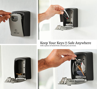 XX-Large Wall Mount Key Lock Box (Grey)